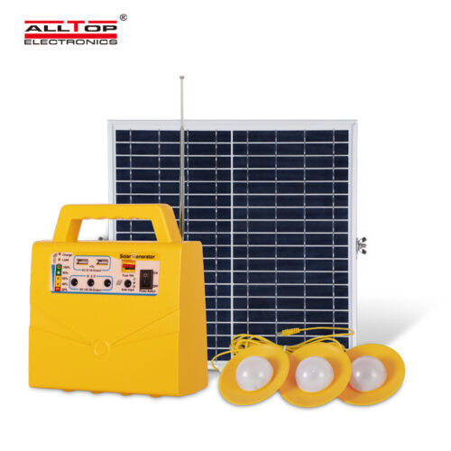 All Top 20W Solar Generator - Compact & Essential Emergency Kit
