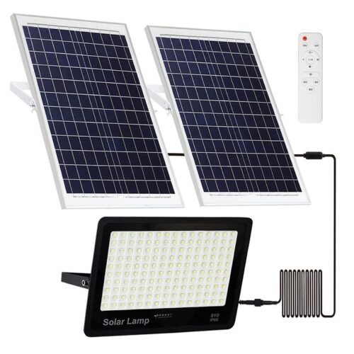 400W Solar Flood Light - High-Power Outdoor Security Lighting