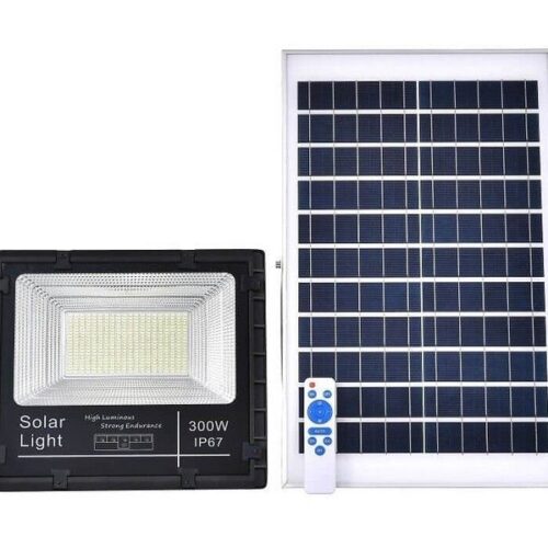 300W Solar Flood Light - Bright & Flexible Outdoor Lighting