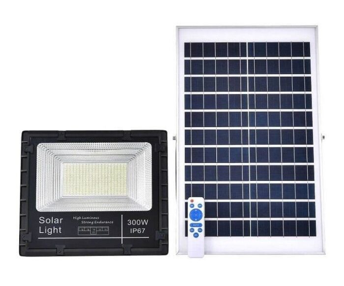 300W Solar Flood Light - Bright & Flexible Outdoor Lighting